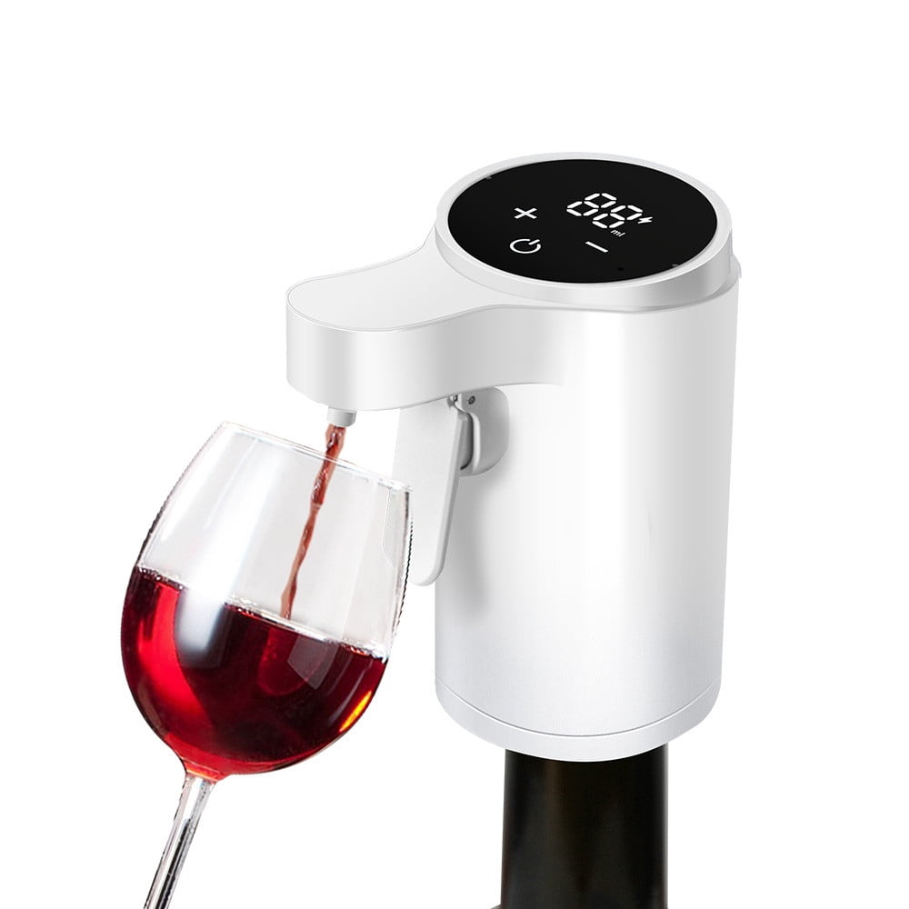 Liquor Dispenser, Smart Dispenser, Smart Automatic Touch Control Alcohol Pourer, Built-In Aeration Tech to Enhance Every Drink, for Any Bottle, Black