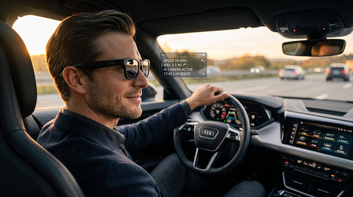 AI Camera Smart Glasses