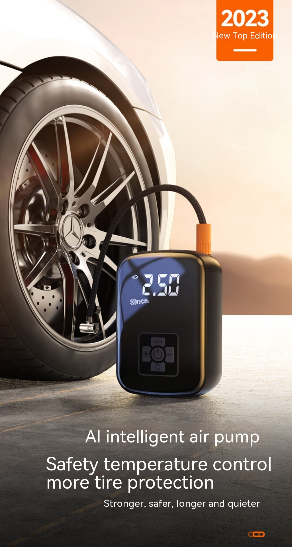 Car Wireless Air Portable Inflatable Instrument